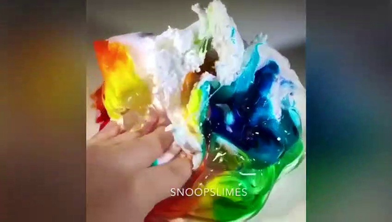 Coloring Slime Mixing || The Most Satisfying Coloring Slime Compilations #118
