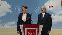 Kılıçdaroğlu ve Akşener, Görüşme Sonrası Ortak Açıklama Yaptı- Ek