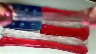 American Flag Slime