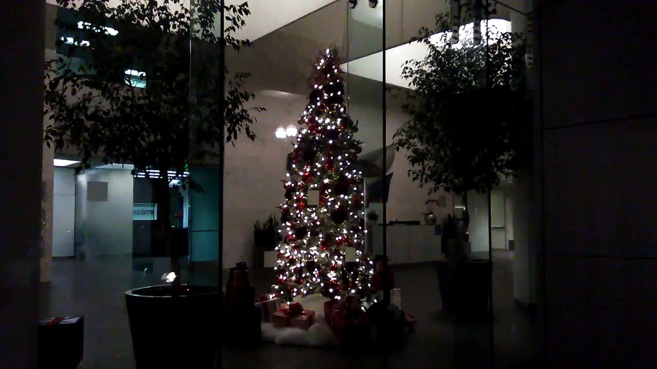 (2) Une vitrine de Noël à San Jose, CA, USA, en Novembre 2018