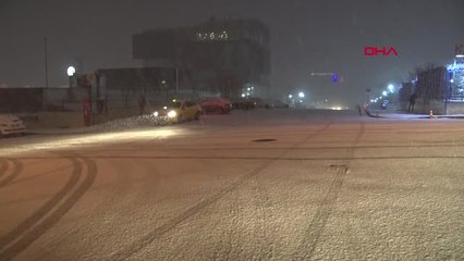 Ankara'da Yoğun Kar Yağışı