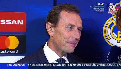Emilio Butragueño defiende a Isco ante los pitos del Santiago Bernabéu