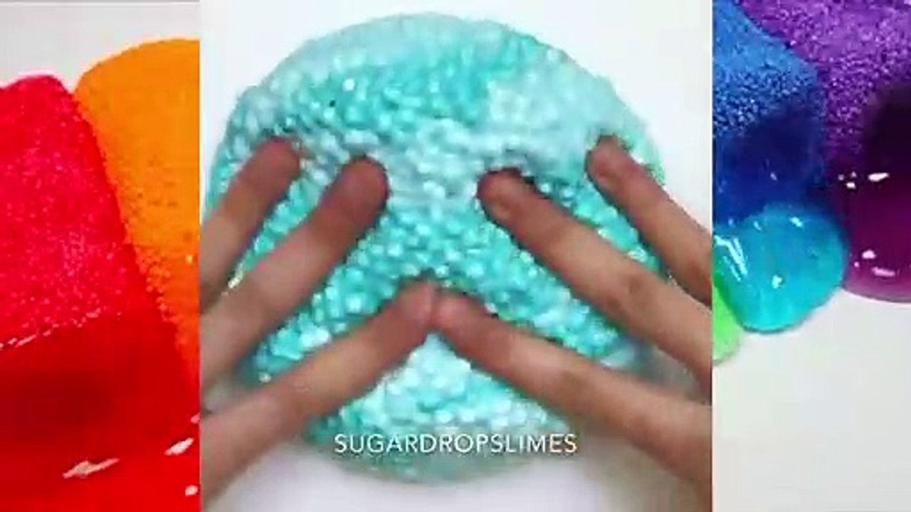 Strawberry Marshmallow Frosting Slime - Satisfying Slime ️ #102 Crunchy | Fluffy | Edible | Glitter