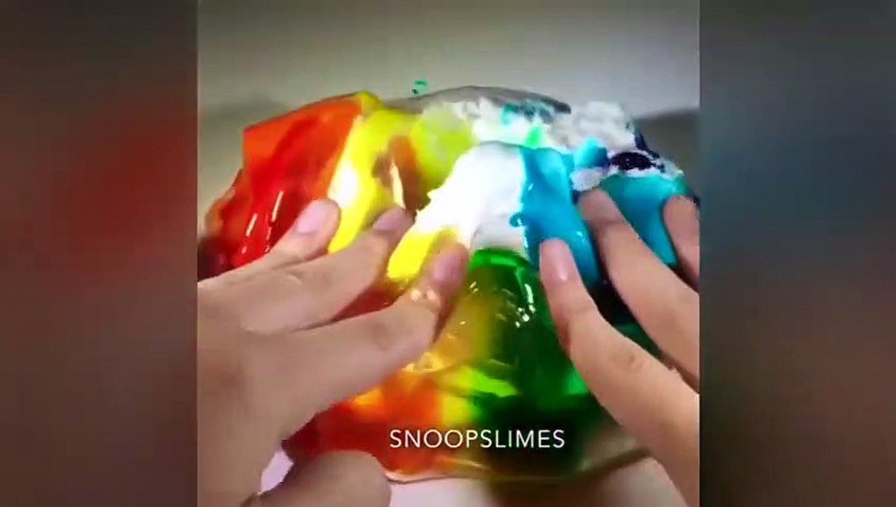 Relaxing Slime ASMR|| The BEST Clay Slime Mixing EVER #855