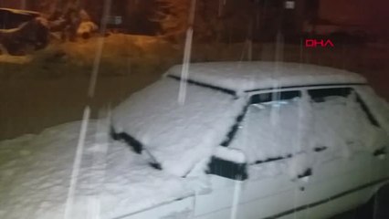 Kahramanmaraş'ta Beklenen Kar Geldi