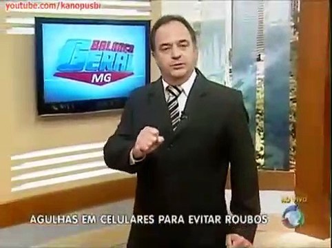 LOGISTA COLOCA AGULHA NOS CELULARES PARA ESPANTAR OS LADRÕES