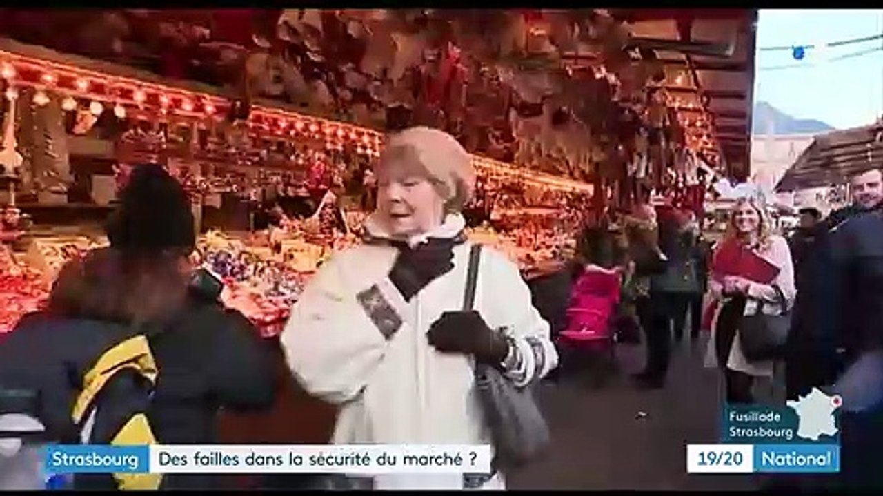 Fusillade à Strasbourg : des failles dans la sécurité du marché de Noël ?