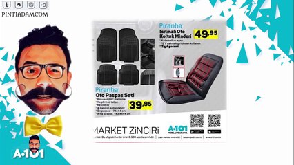 A101 AKTÜEL ÜRÜNLER PİRANHA ISITMALI OTO KOLTUK MİNDERİ