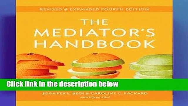 Review The Mediator s Handbook: Revised Expanded fourth edition