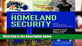 Popular Introduction To Homeland Security