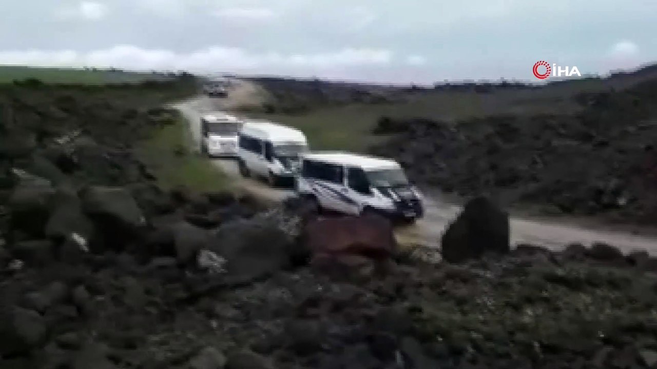 Şırnak - Hakkari karayolu heyelan nedeniyle ulaşıma kapandı