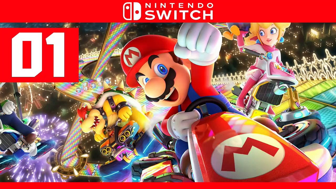 Mario Kart 8 Deluxe - Part 1 - 50cc Mushroom Cup