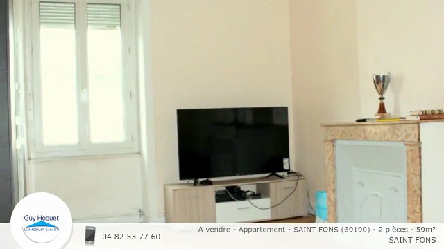 A vendre - Appartement - SAINT FONS (69190) - 2 pièces - 59m²