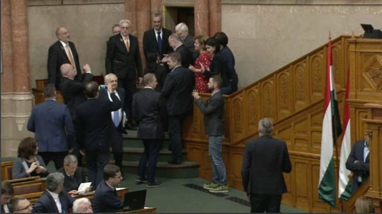 Skandal im ungarischen Parlament