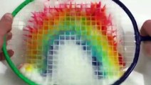 Most Satisfying Foam Pieces Slime | Most Satisfying Rainbow Slime Mixing Compilation (July) #7