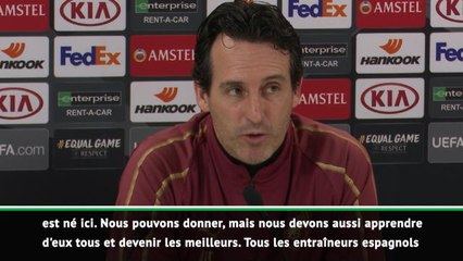 Groupe E - Emery : "Les entraîneurs espagnols ont le gène de la compétition"