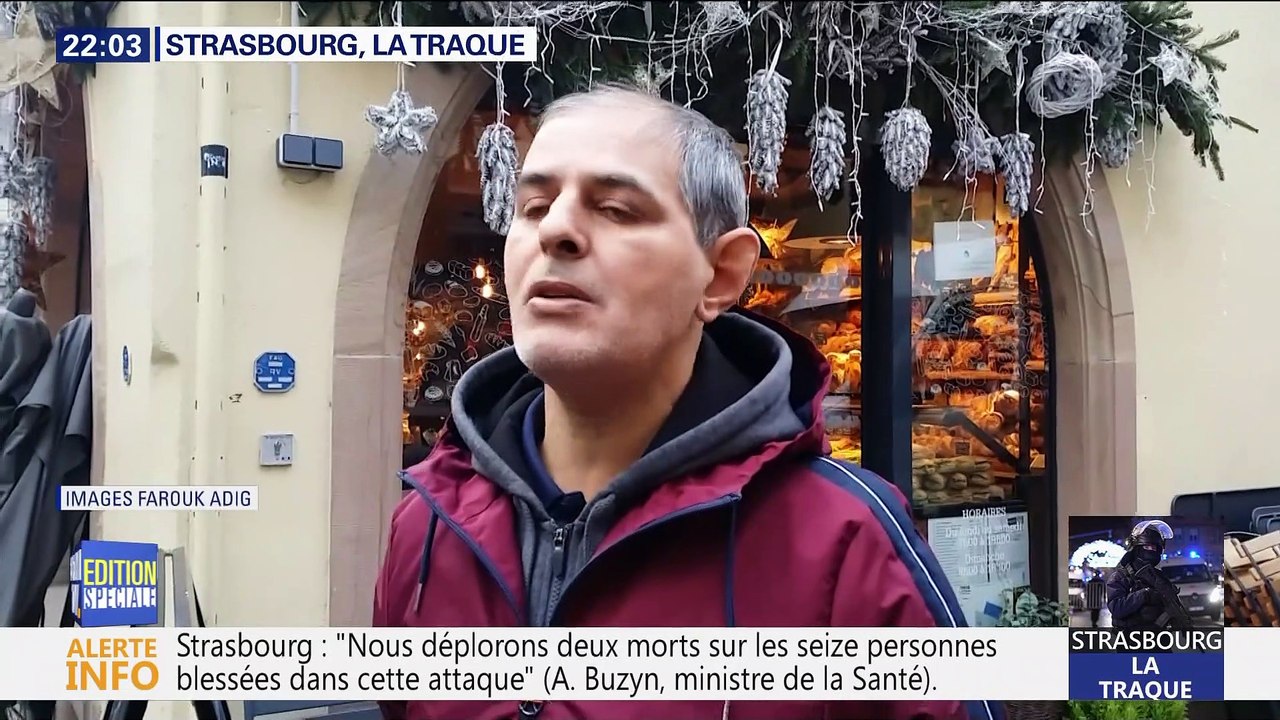 Strasbourg, la traque