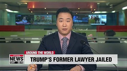 Trump's ex-lawyer Michael Cohen jailed for 3 years for covering up Trump's 'dirty deeds'