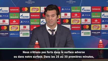 Groupe G - Solari : "Une deuxième mi-temps très mauvaise"