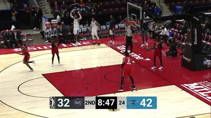 Deonte Burton rocks the rim