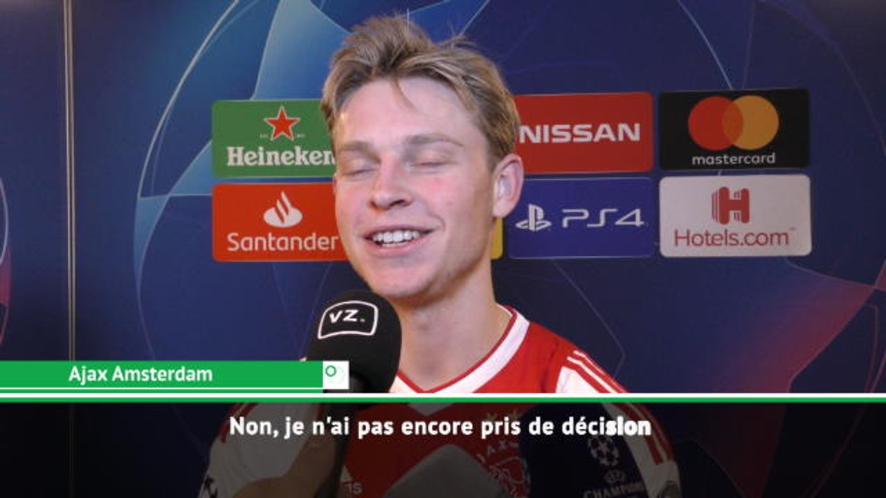 Pays-Bas - de Jong courtisé par le PSG : "Je n'ai pas encore pris de décision"