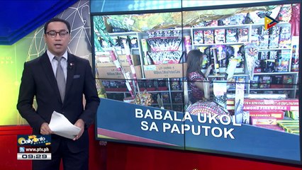 Listahan ng mga ipinagbabawal na paputok, inilabas na