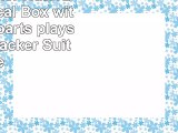 Large Glitter Nutcracker Musical Box with moving parts  plays the Nutcracker Suite
