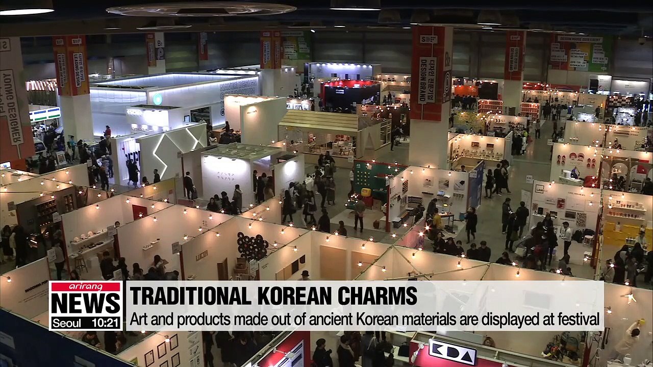 Infusing Korea's tradition charm into modern items at 2018 Seoul Design Festival