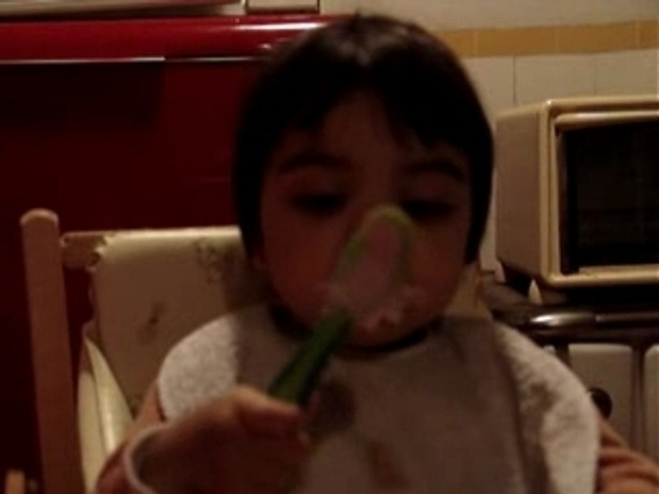 01 01 2008 : premier yaourt comme les grands !