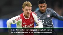 De Jong enjoys crazy draw with Bayern and denies he's off to PSG