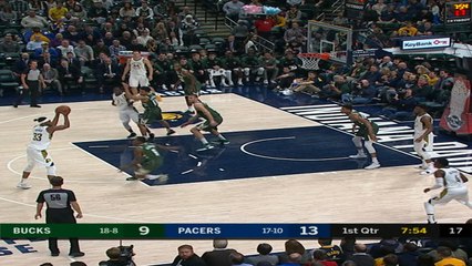 Milwaukee Bucks at Indiana Pacers Raw Recap