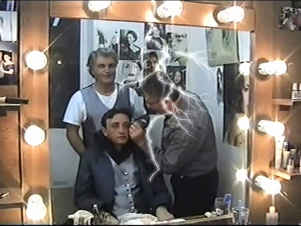 Tosca kulis video advanced de noise lighting rain..Izmir State Opera and Ballet.