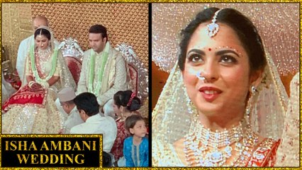 LIVE : Isha Ambani Wedding INSIDE Video And Pictures