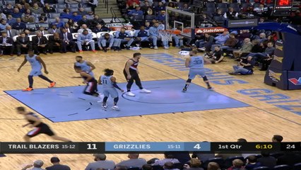 Portland Trailblazers at Memphis Grizzlies Raw Recap