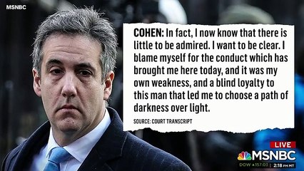 Download Video: Michael Cohen Told Me He Got 