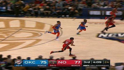 Oklahoma City Thunder at New Orleans Pelicans Raw Recap