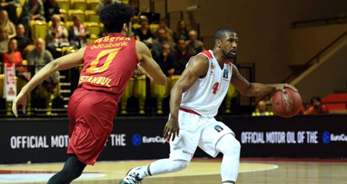 ULEB Avrupa Kupasında Galatasaray, Monaco'ya 76-71 Yenildi
