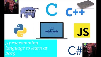 Top 5 programming languages for 2019!