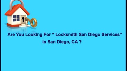 Locksmith San Diego | Call Now 619-573-4452