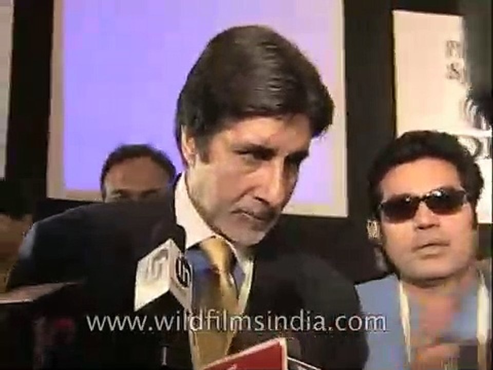 Bollywood actor Amitabh Bachchan speaks on the corporatization in the film industry