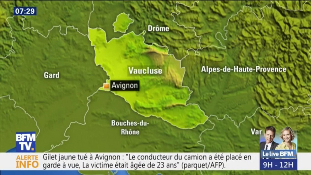 Un gilet jaune de 23 ans tué à Avignon après avoir été percuté par un camion