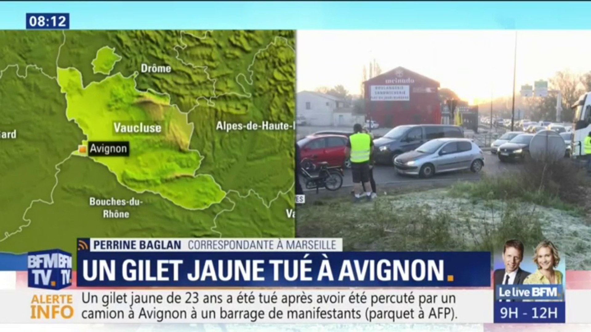 Gilet Jaune Tué à Avignon Le Conducteur Du Camion Qui La Percuté Est En Garde à Vue