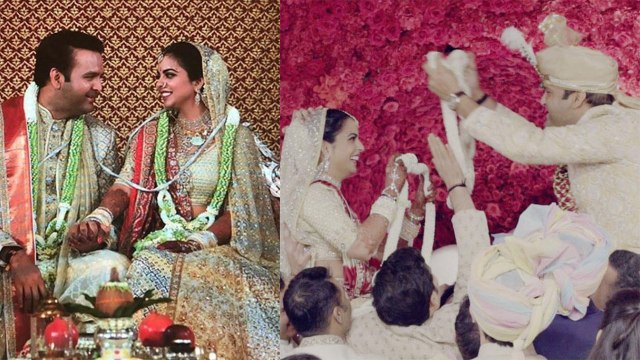 Isha Ambani Wedding: Isha Ambani - Anand Piramal ने Varmala के दौरान की मस्ती, Video |वनइंडिया हिंदी
