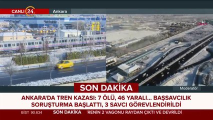 Ankara-Konya hızlı treni kaza yaptı