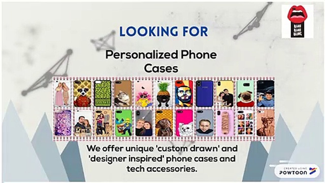 Stylish & Custom iPhone cases by Blah Blah Bling