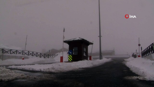Erciyes’te hafta sonu kayak sezonu açılıyor...Kayak merkezi havadan böyle görüntülendi