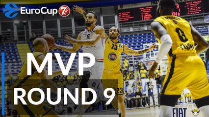 7DAYS EuroCup Regular Season Round 9 MVP: Rok Stipcevic, Rytas Vilnius