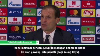 Kami Pandai Memilih Pertandingan Untuk Kalah! - Allegri