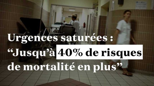 Urgences : Etre hospitalisé dans un service saturé augmente le risque de mortalité de 40%
