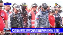 PCG, nagsagawa ng simulation exercises bilang paghahanda sa Pasko